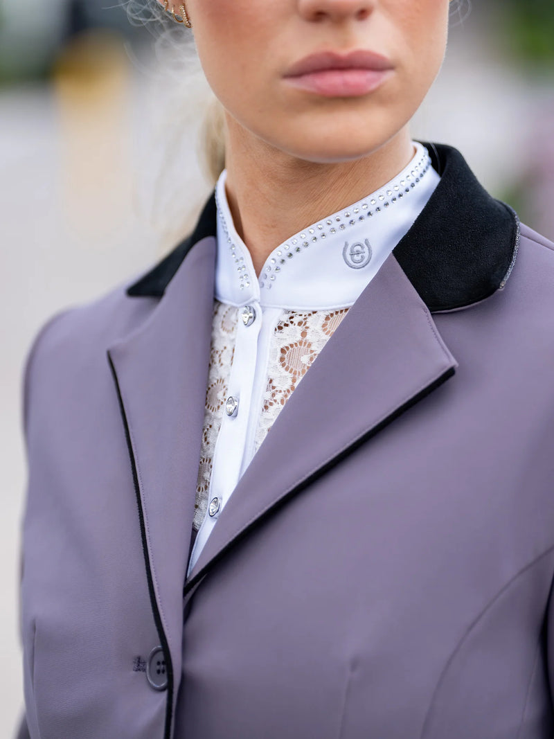 Equestrian Stockholm Classic Show Jacket - Dark Violet