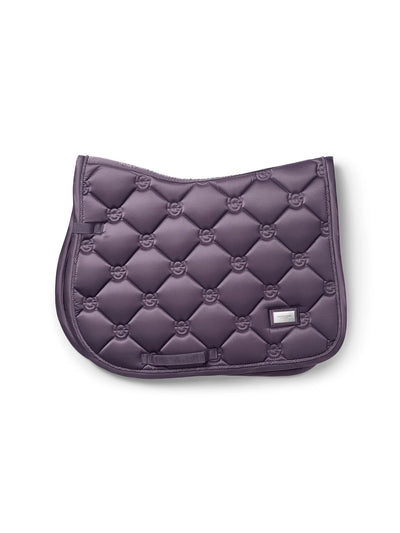 Equestrian Stockholm Saddle Pad - Dark Violet
