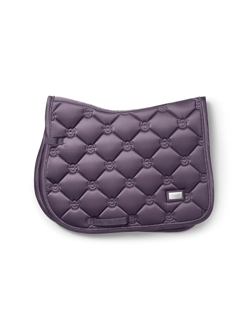 Equestrian Stockholm Saddle Pad - Dark Violet