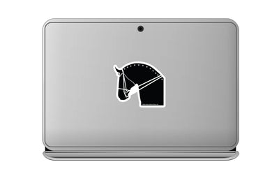 3" Tumbler Horse Sticker / Dressage Horse / WATERPROOF