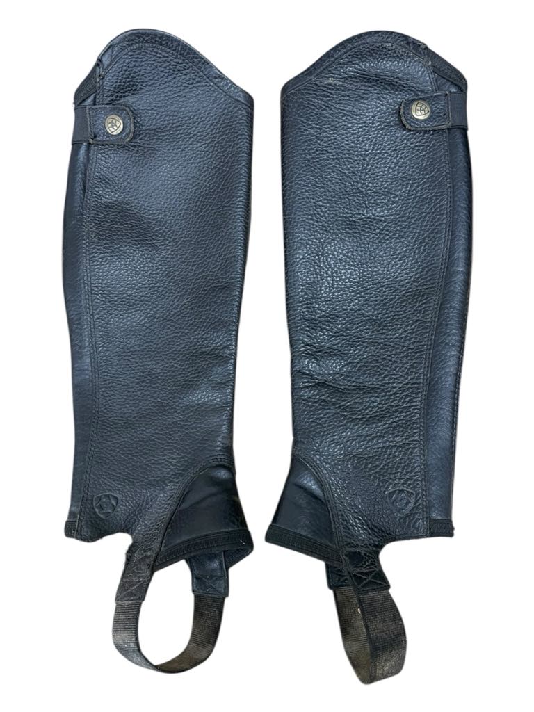 Ariat Concord Half Chaps - Black - XXS - USED