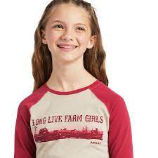 Ariat Long Live Farm Girls Tee