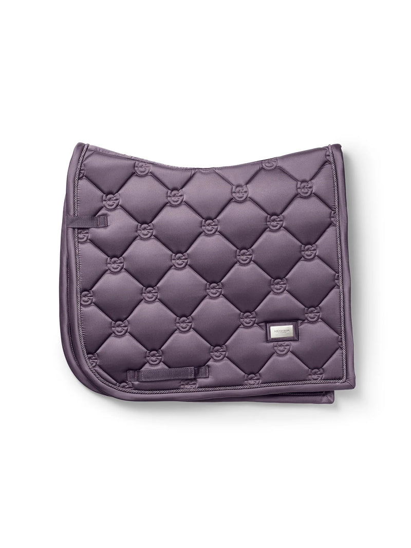 Equestrian Stockholm Saddle Pad - Dark Violet
