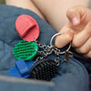 Horze Brush Key Chain