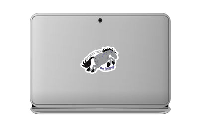 3" Tumbler Horse Sticker / Instant Happy / WATERPROOF
