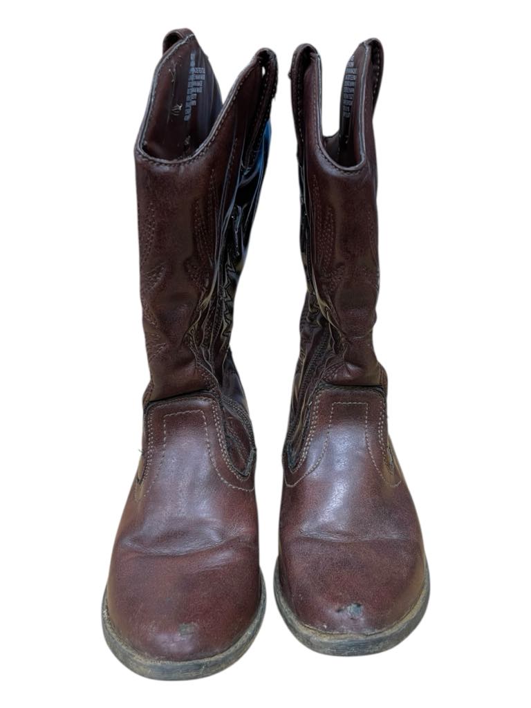 Unbranded Cowgirl Boots - Brown - Girls 2 - USED