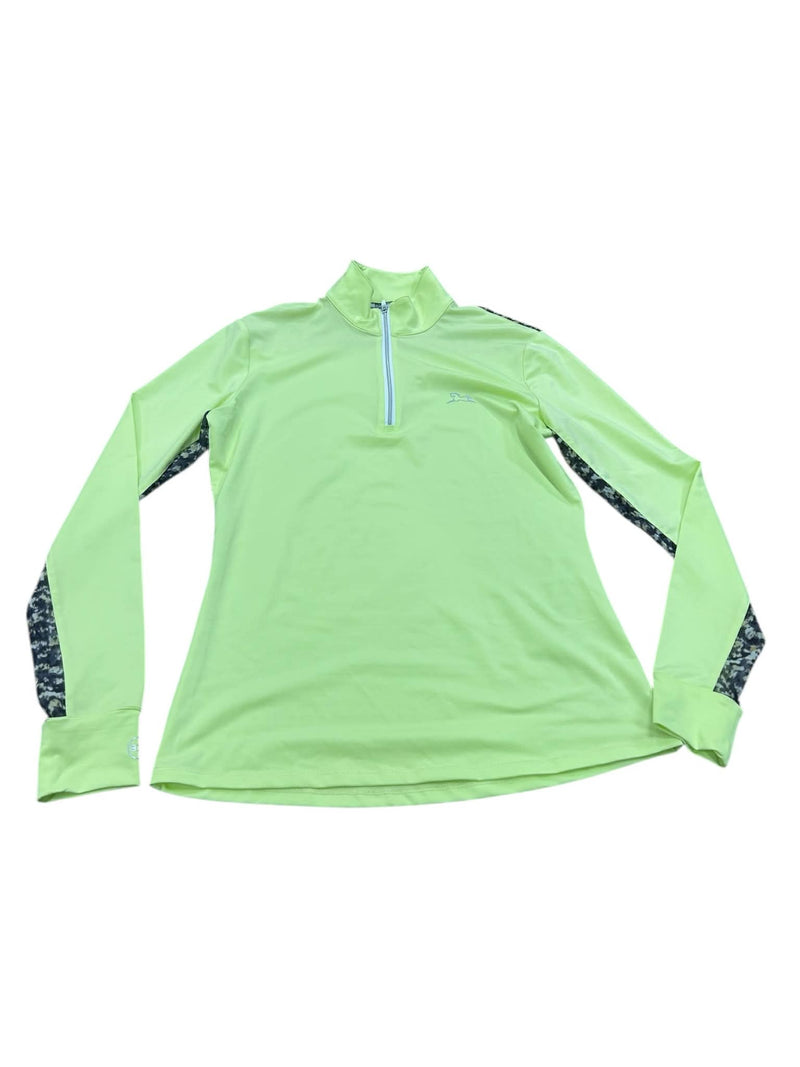 RJ Classics 1/4 Zip - Neon Yellow - S - USED
