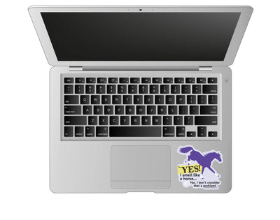 3" Tumbler Horse Sticker / I Smell Like a Horse / WATERPROOF