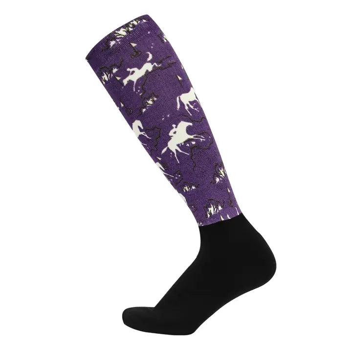 Equine Couture Ladies Otc Boot Socks- Cross Country Phase