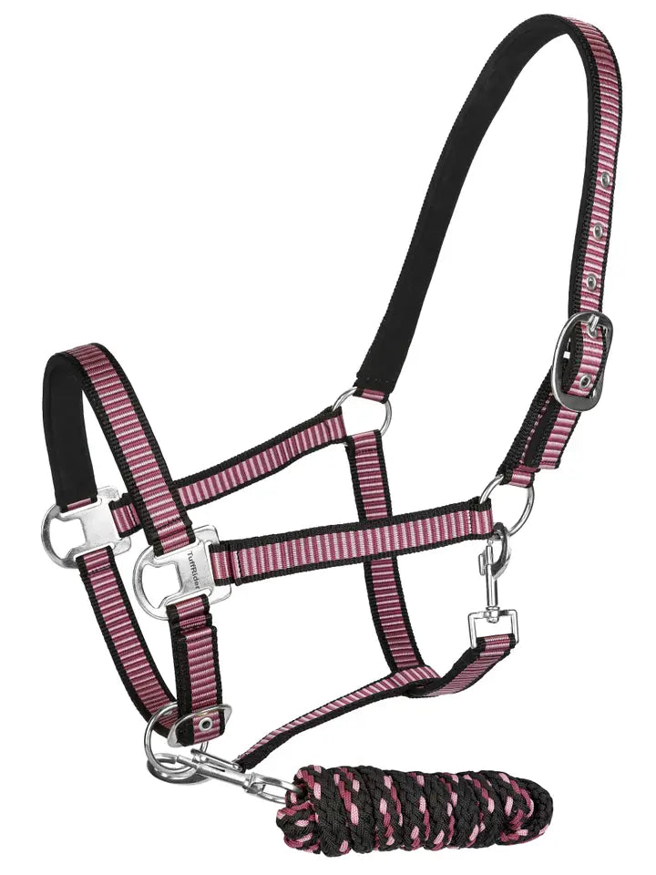 Tuffrider Adjustable Nylon Breakaway Halter with Lead Rope