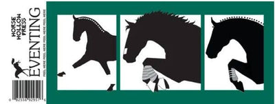 Horse Three Phase Eventing Sticker
