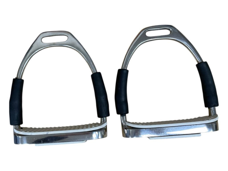 Unbranded Jointed Stirrups - SS - Approx 4.5" - USED