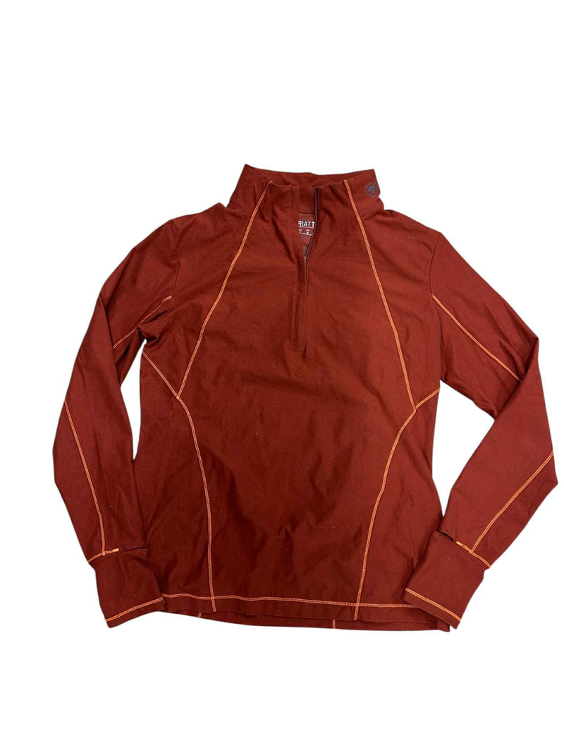 Ariat LS Winter Top - Rust - M - USED