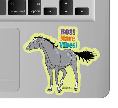 3" Tumbler Horse Sticker / Boss Mare Vibes / WATERPROOF