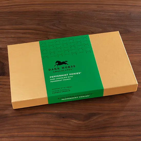 Dark Chocolate Peppermint Ponies
