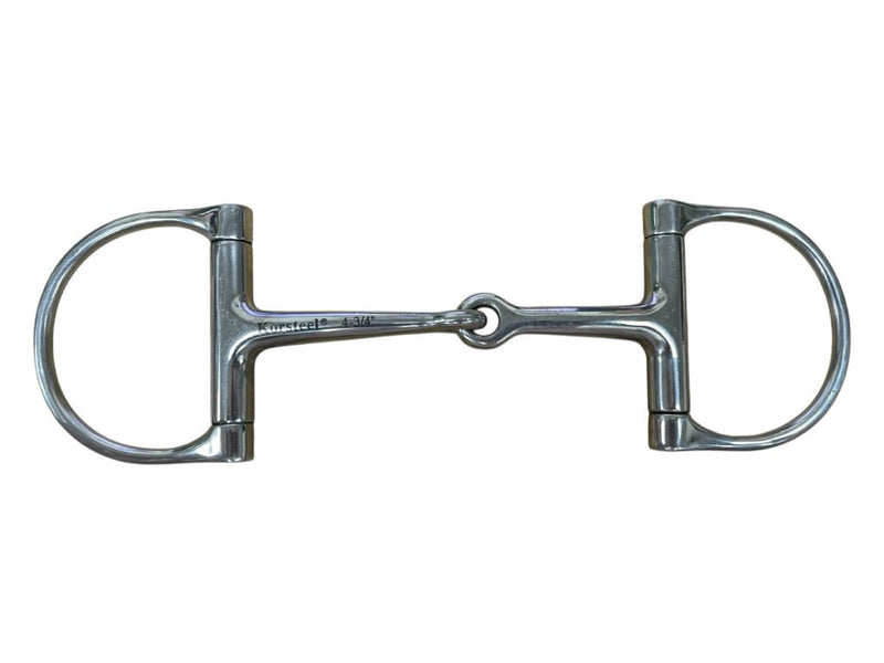 Korsteel Dee Ring Snaffle - SS - 4 3/4" - USED