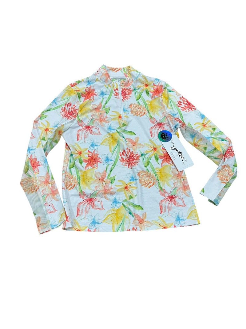 X by Gottex Quarter Zip NWT - Floral Print - S - USED
