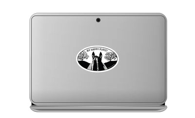 3" Tumbler Horse Sticker / Happy Place Trail  / WATERPROOF
