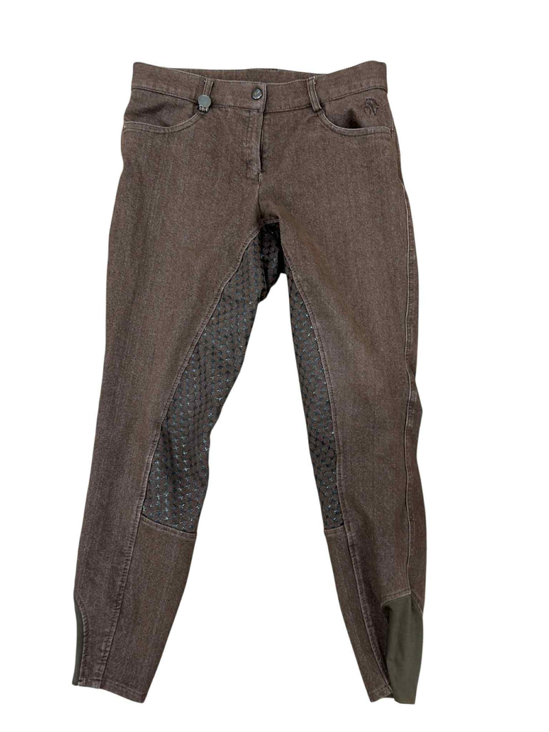 Ovation Full Seat Breeches - Brown - 28R - USED
