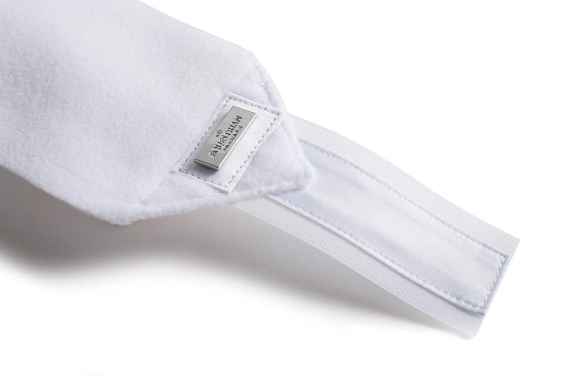 Equestrian Stockholm White Edition Silver Fleece Bandages