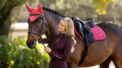 LeMieux Loire Classic Close Contact Square Damson