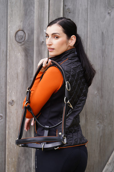 KL Select Taylor Vest - Black/Cognac