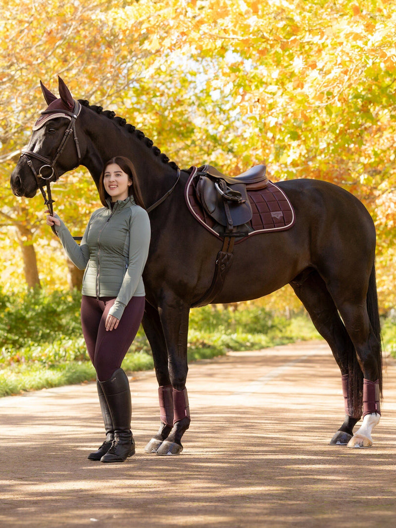 LeMieux Loire Classic Close Contact Square Damson