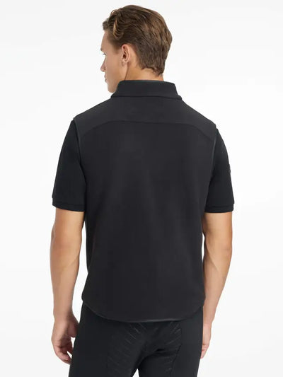 Mens Fleece Gilet Black