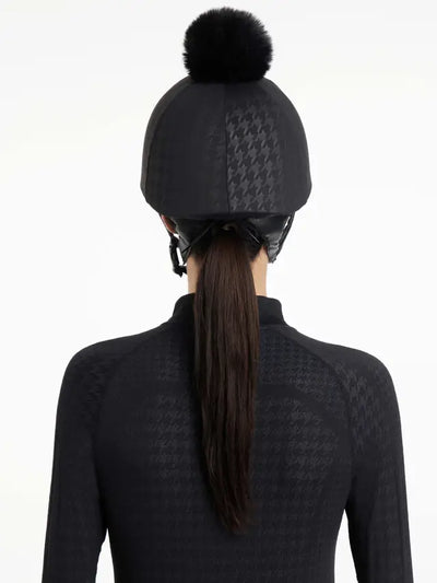 Aspen Houndstooth Hat Silk