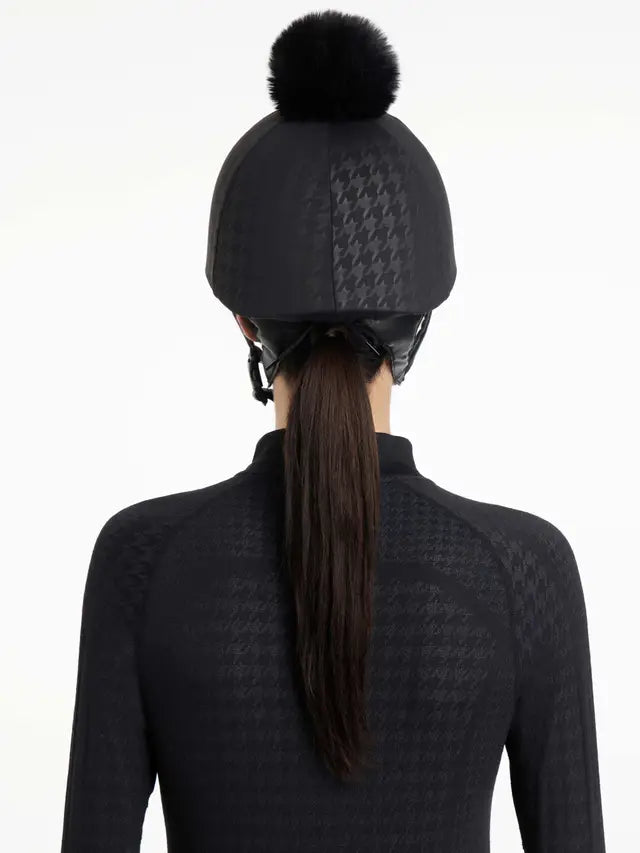 Aspen Houndstooth Hat Silk