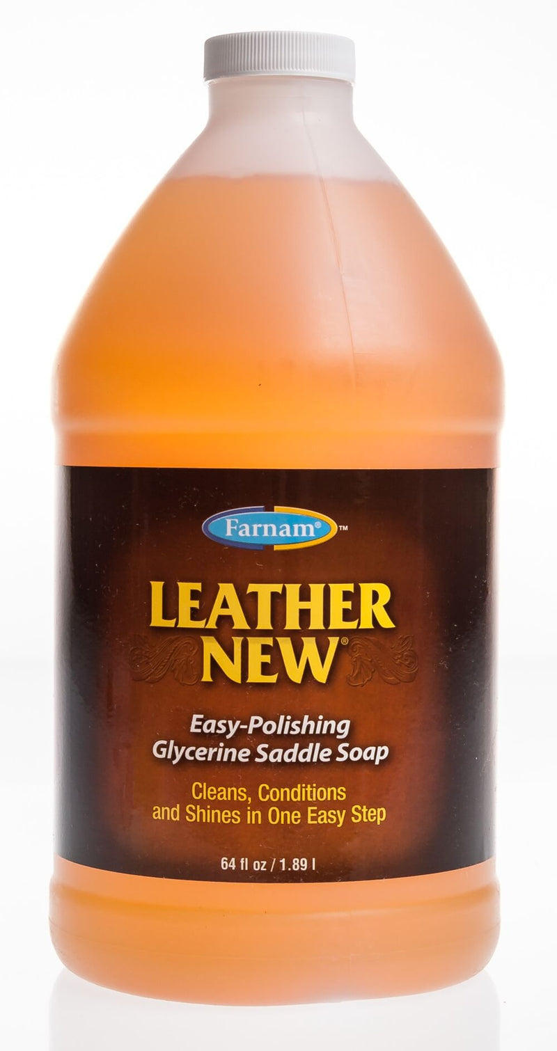 Leather New Liquid Saddle Soap - 64oz