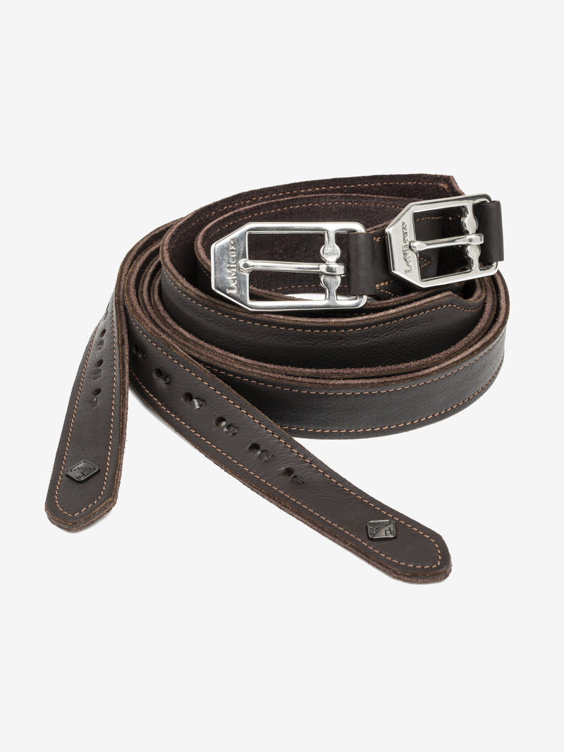 LeMieux Vector Stirrup Leathers *NWT* - Brown - 130cm (51") - USED