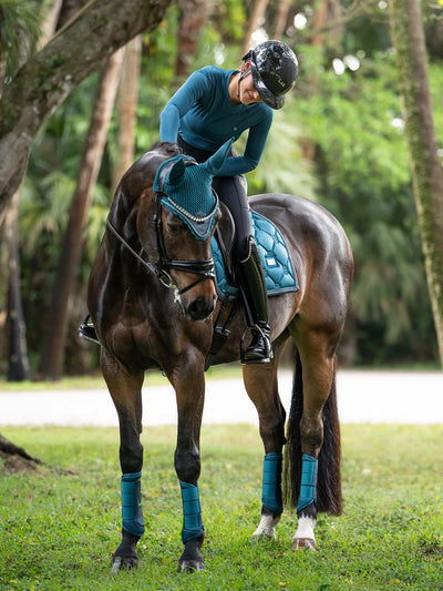 Equestrian Stockholm Dynamic Baselayer - Deep Teal
