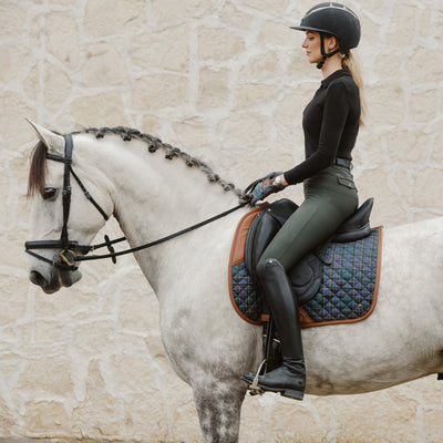 Dressage Pad, Hunter Field Plaid