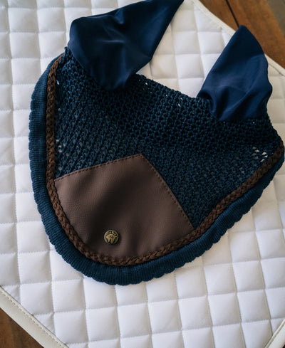 Sixteen Cypress Navy Ear Bonnet