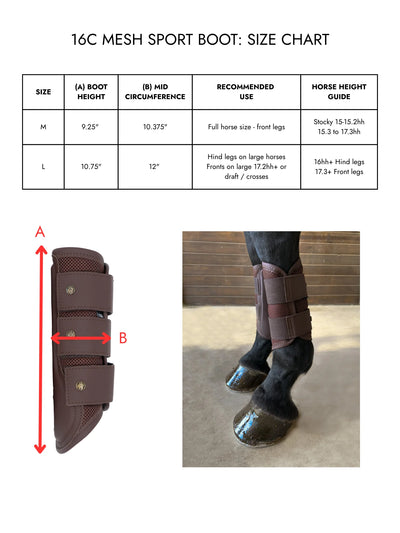 Sixteen Cypress Leatherette Mesh Boot