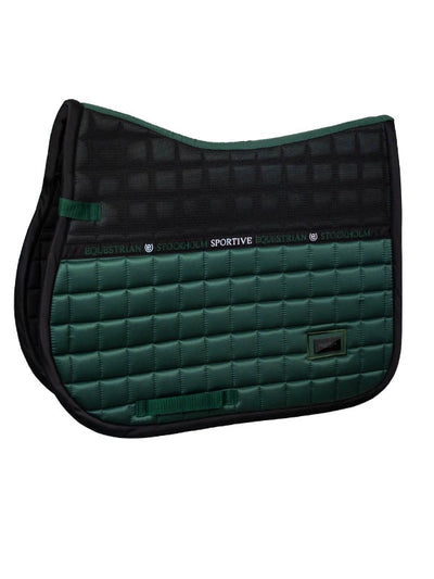 Equestrian Stockholm Sportive Saddle Pad - Sycamore Green