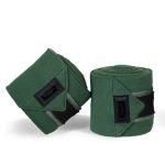 Equestrian Stockholm Sycamore Green Fleece Bandages