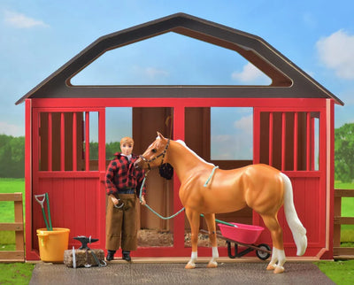 Breyer Two Stall Barn, Breyer