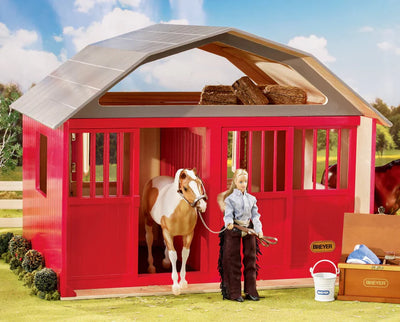 Breyer Two Stall Barn, Breyer