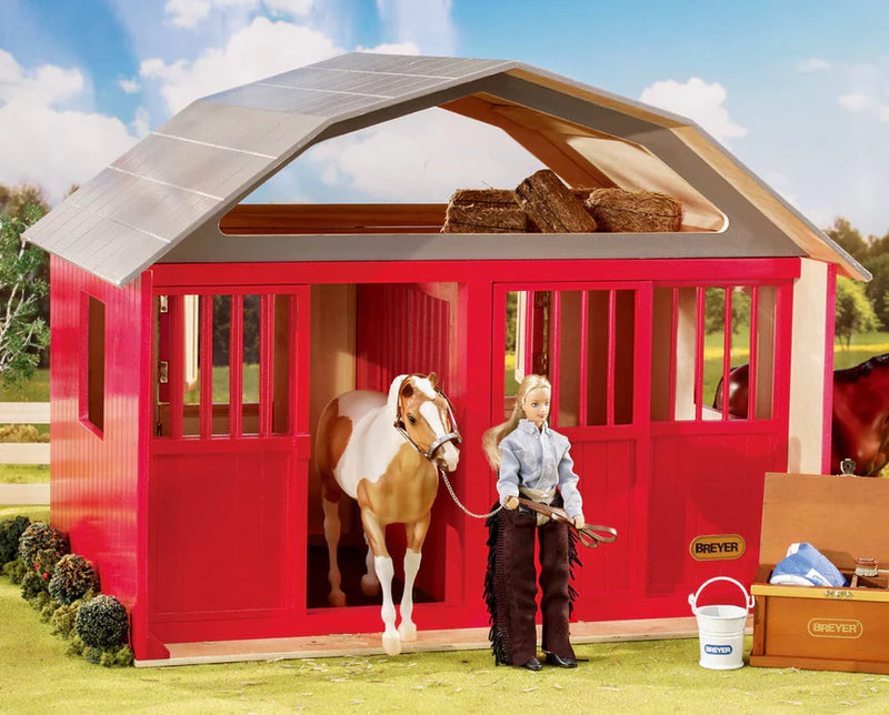 Breyer Two Stall Barn, Breyer
