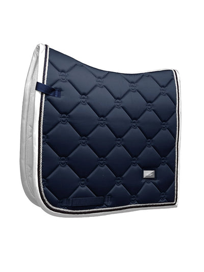 Equestrian Stockholm Midnight White Edge Saddle Pad