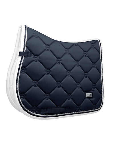 Equestrian Stockholm Midnight White Edge Saddle Pad