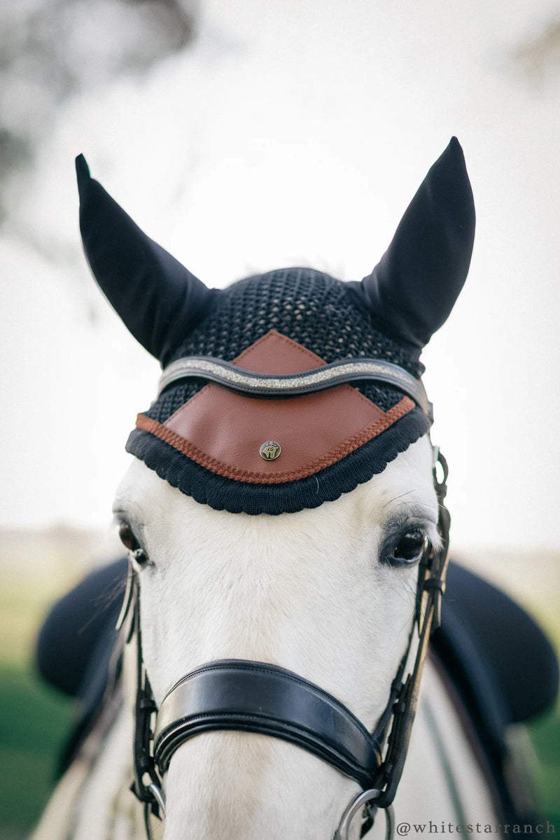 Sixteen Cypress Navy Ear Bonnet