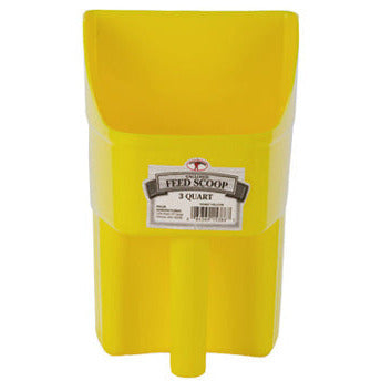 Feed Scoop - 3 Qt Yellow