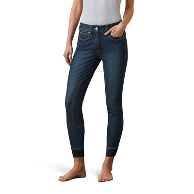 Ariat Halo Denim Breeches - Full Seat - Marine