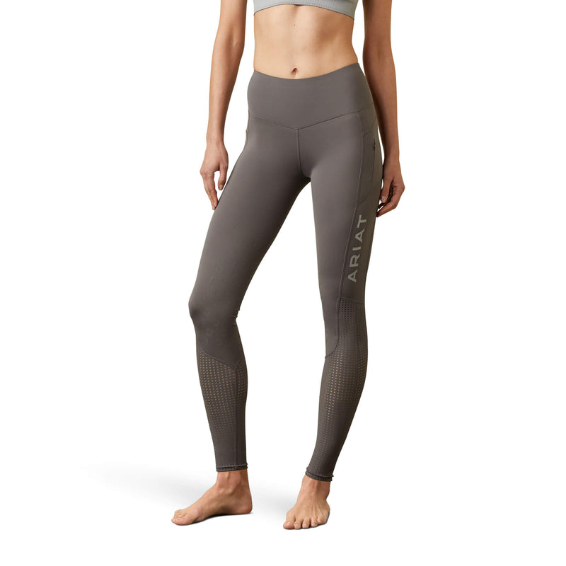 Ariat EOS Knee Patch Tight - Plum Grey