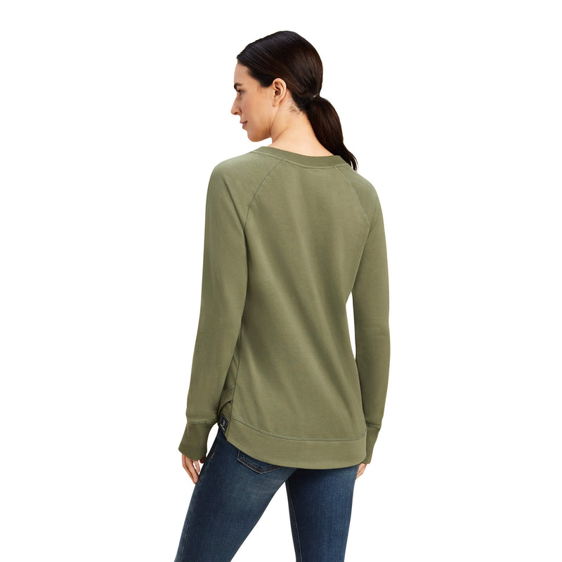 Ariat Benicia Sweatshirt - Four Leaf Clover