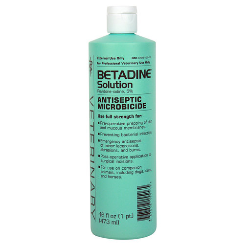 Betadine Solution - 16 oz