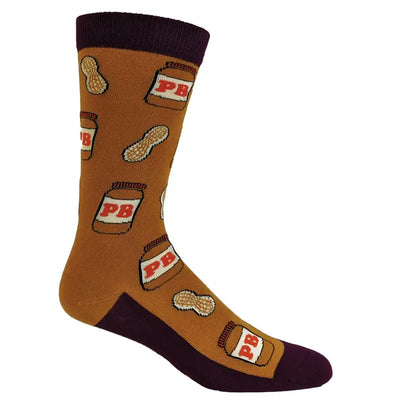 Peanut Butter and Jelly Socks